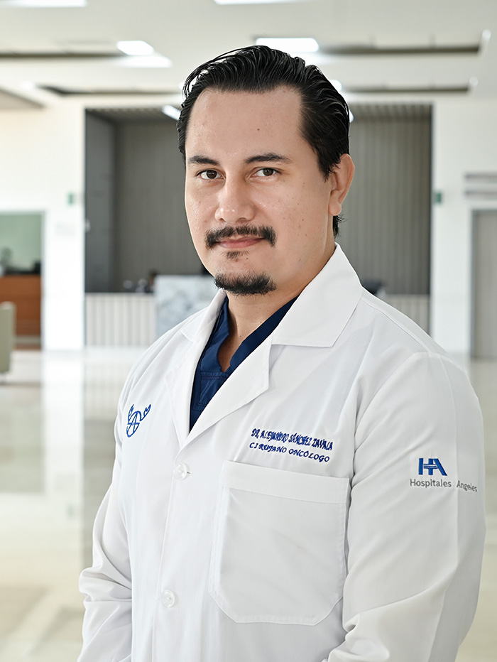 Es la foto de perfil de un cirujano oncólogo y cirujano general en Tampico de Hospital Angeles Tampico.