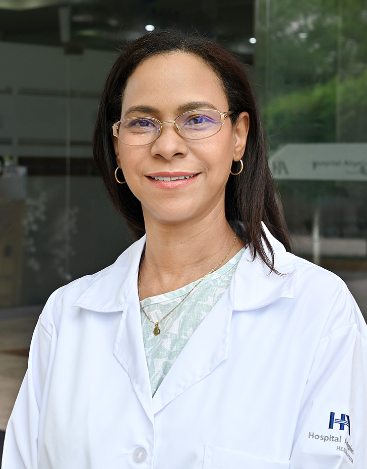 Es la foto de perfil de una pediatra y endocrinóloga pediátrica en Villahermosa de Hospital Angeles Villahermosa.