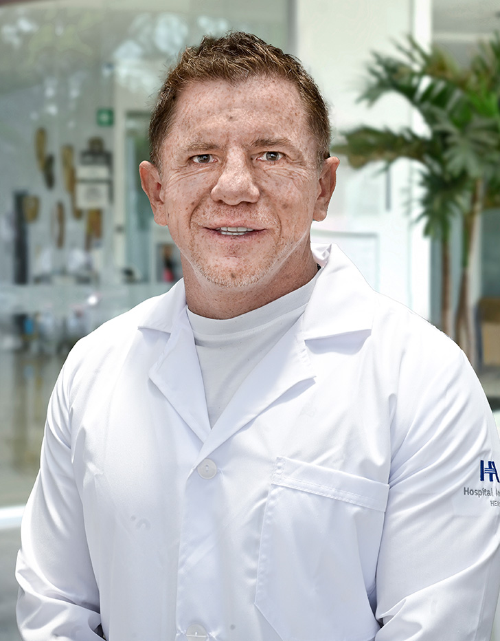 Es la foto de perfil de un cirujano general en Ciudad de México de Hospital Angeles Acoxpa.