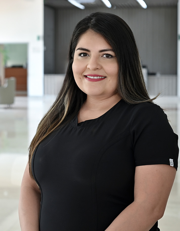 Es la foto de perfil de una ginecóloga en Tampico de Hospital Angeles Tampico.