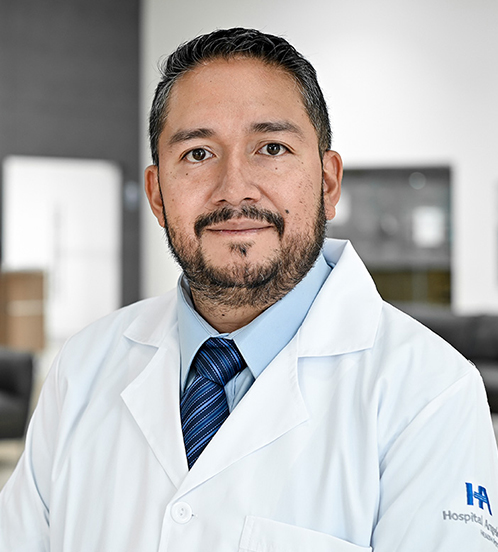 Es la foto de perfil de un médico internista en San Luis Potosí de Hospital Angeles.